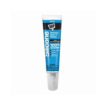 Dap Silicone Rubber Sealant, Clear - 2.8 oz, 6PK 753
